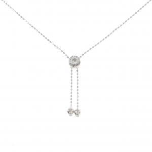 K14WG ホワイトトパーズ ネックレス 0.25CT