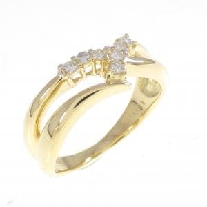 K18YG ダイヤモンド リング 0.11CT