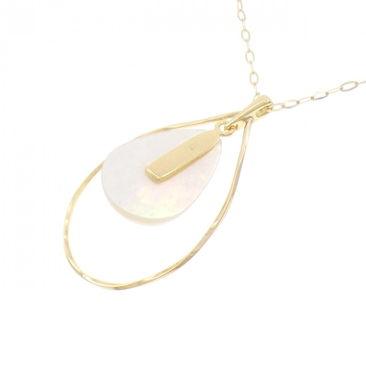 K18YG マベパール ネックレス