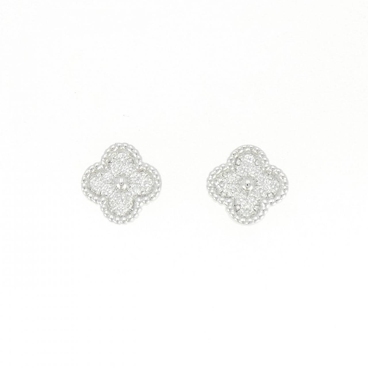 ヴァンクリーフ&アーペル スウィートアルハンブラ ピアス