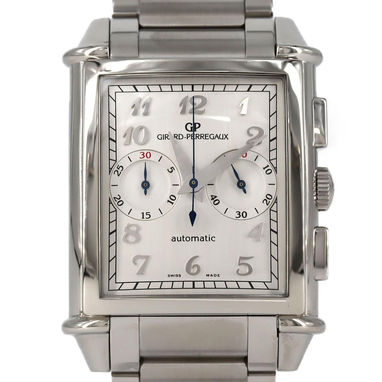 【ノーメンテナンス還元価格】ジラール･ペルゴ ヴィンテージ1945 XXL クロノ 25883-11-121-11A SS 自動巻