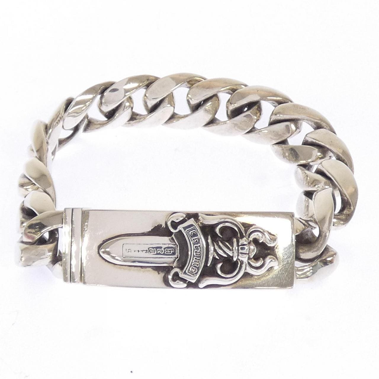 クロムハーツ CHROME HEARTS ID L13 DAGGER LINK CLASSIC 200033442SLVL13055 BRACELET