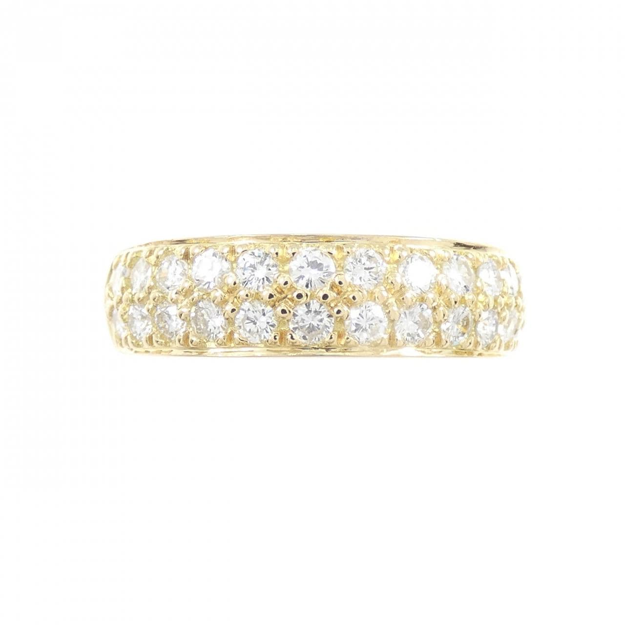 750YG ダイヤモンド リング