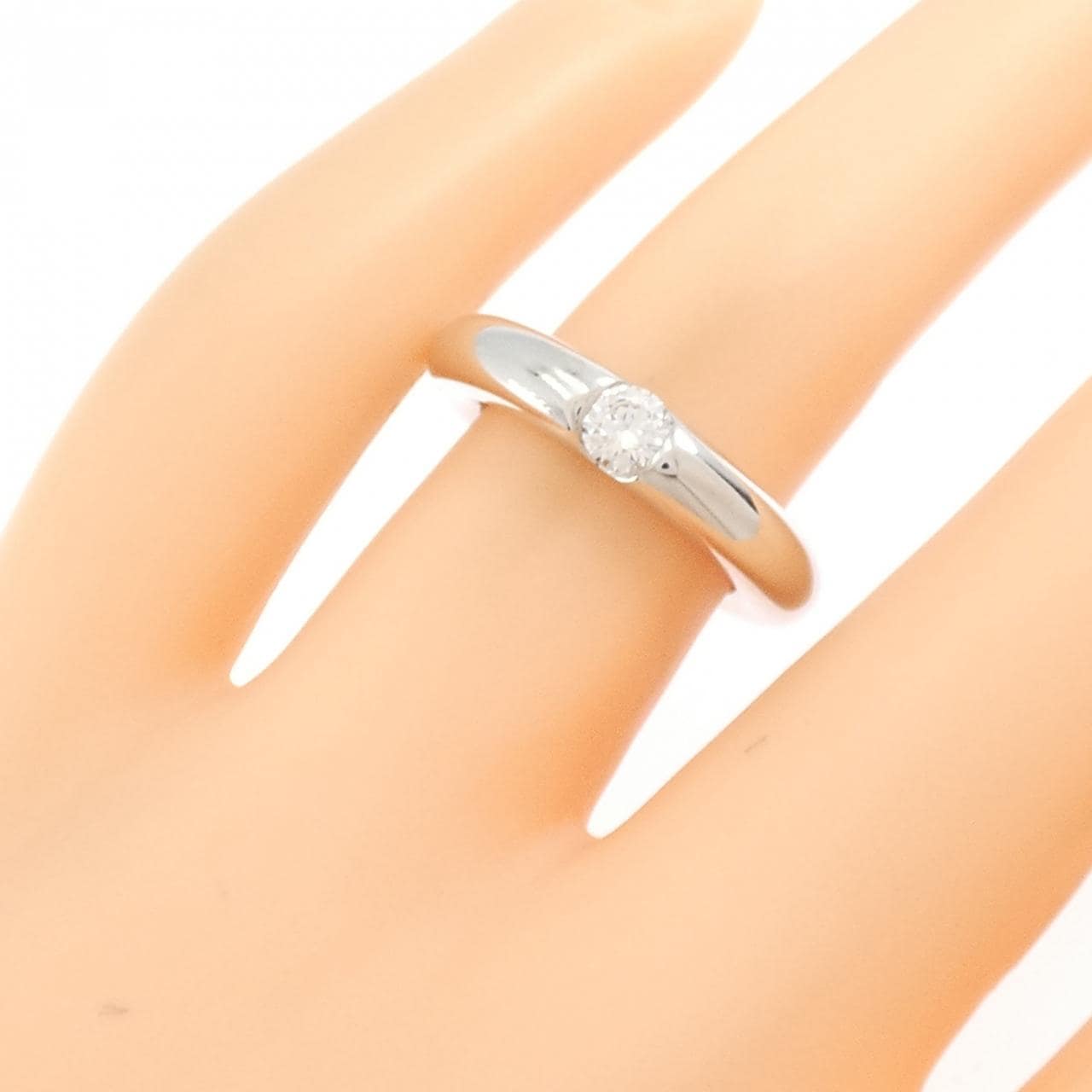 カルティエ エリプス リング 0.25CT
