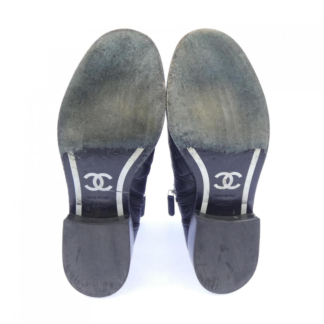 シャネル CHANEL アンクルブーツ ターンロック G36763Y55020 ブーツ