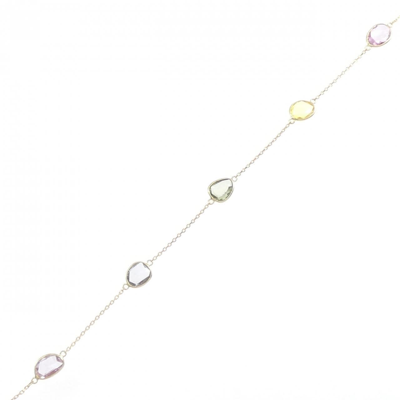 K18YG サファイヤ ブレスレット