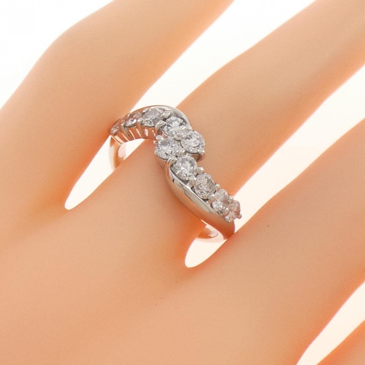 PT900 ダイヤモンド リング 1.00CT