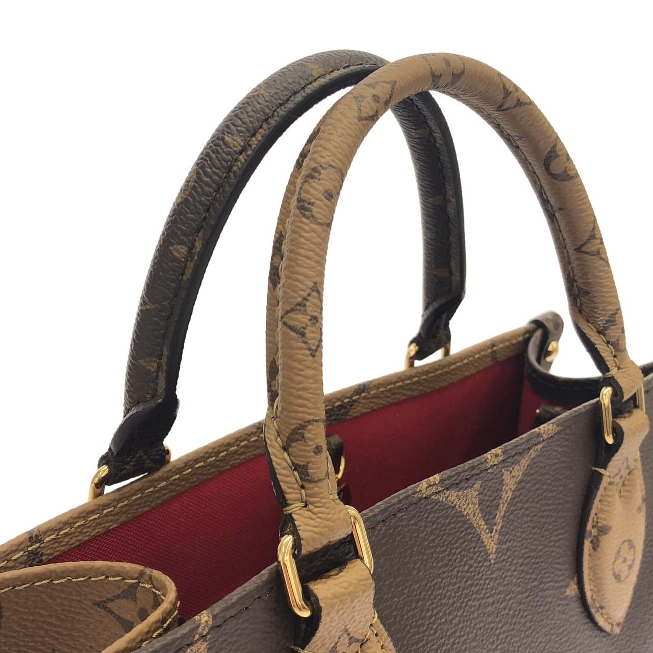 ルイヴィトン モノグラム ジャイアント オンザゴー PM M46373 バッグ