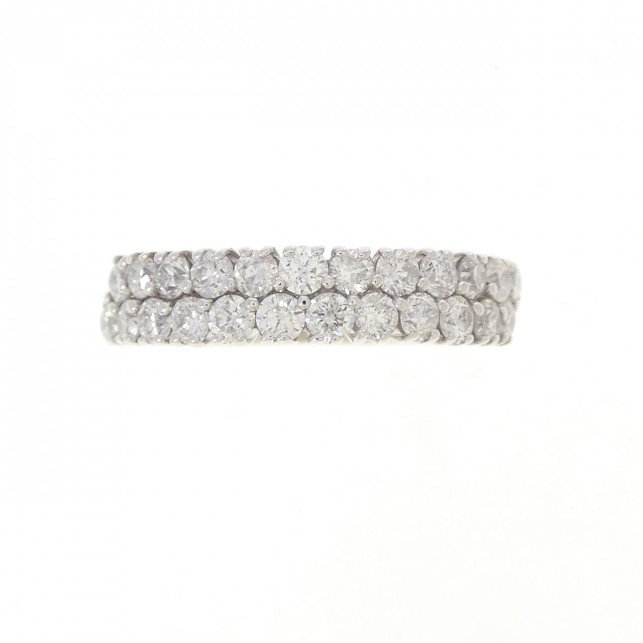 K18WG ダイヤモンド リング 1.00CT