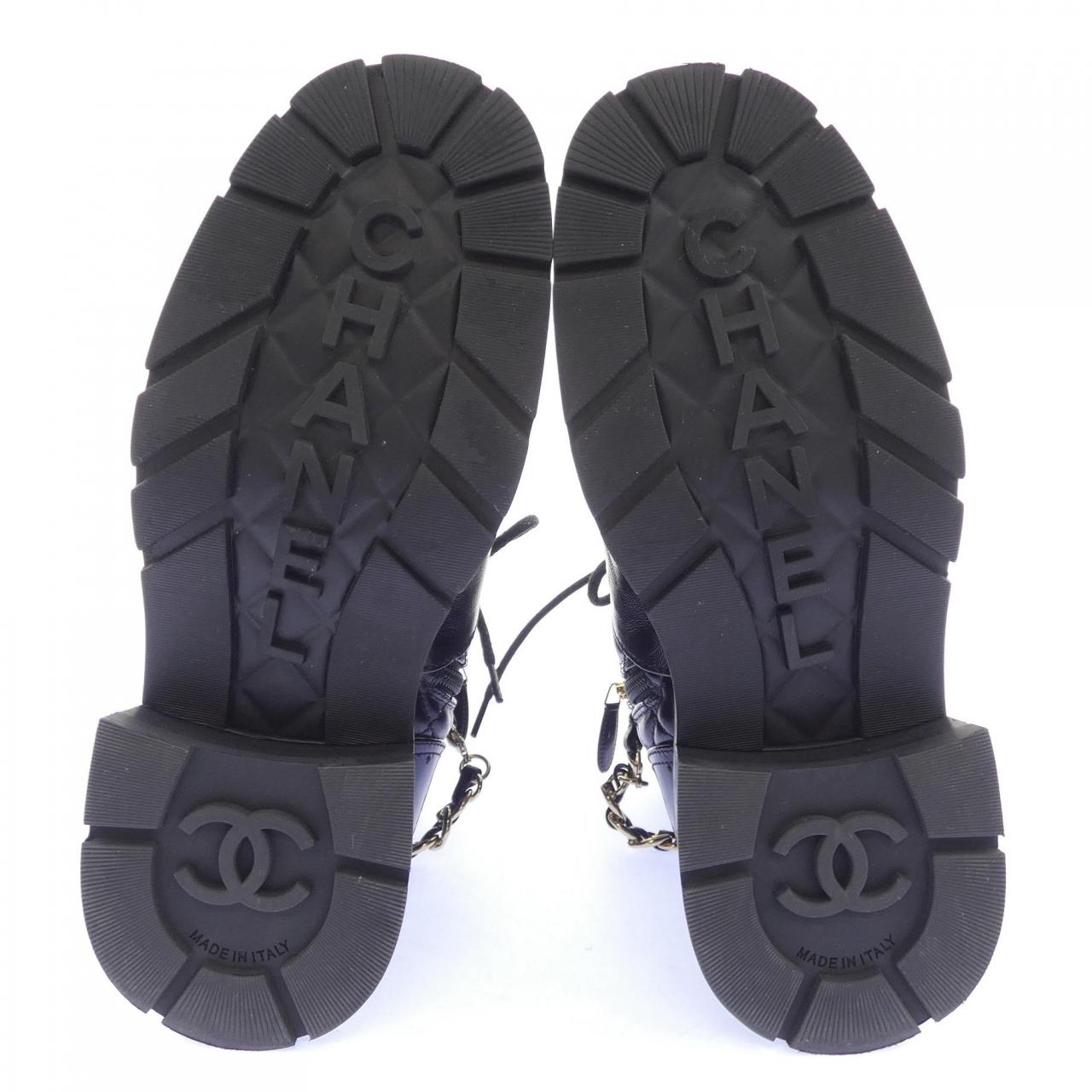 シャネル CHANEL レースアップ G39393Y56119 ブーツ