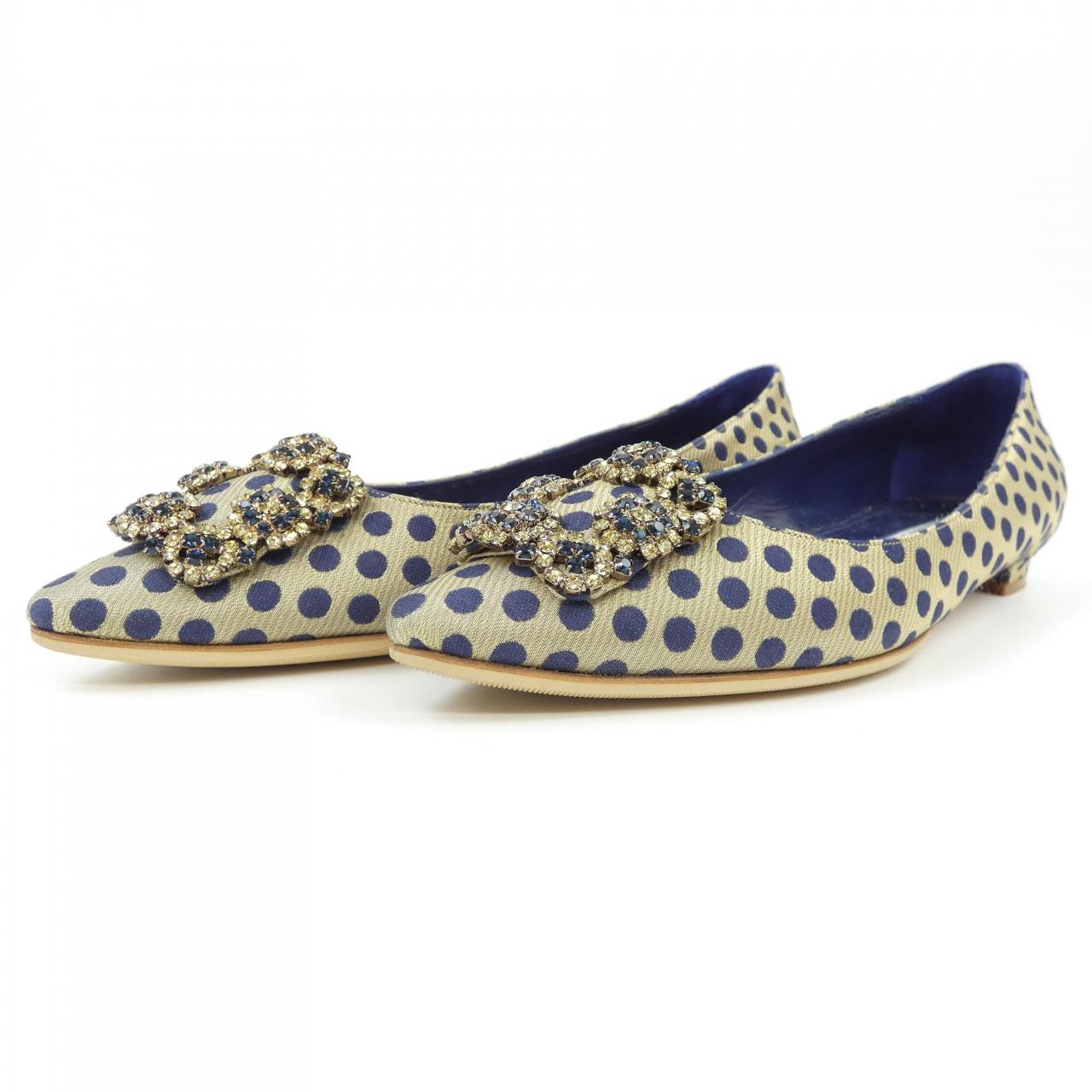マノロブラニク MANOLO BLAHNIK フラットシューズ