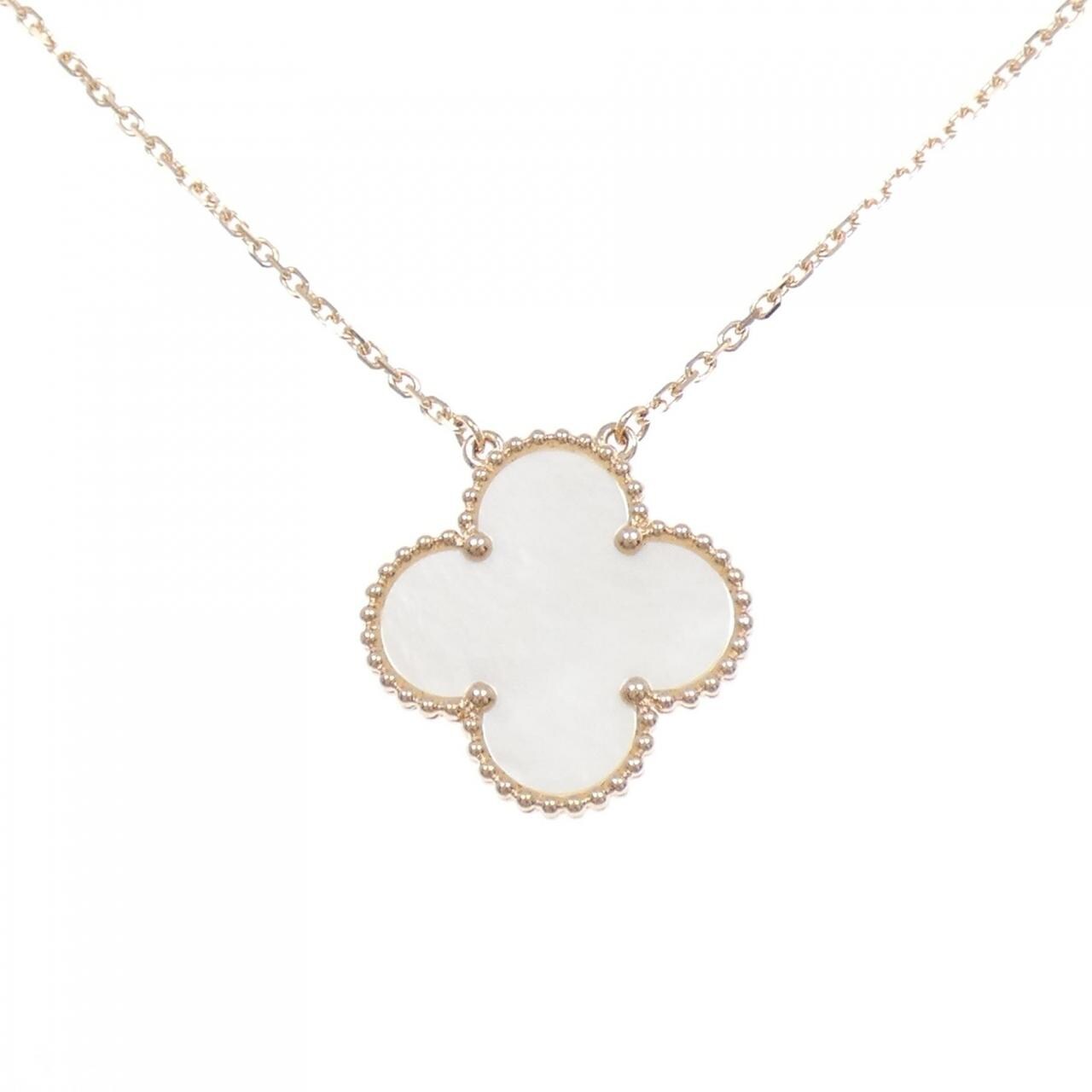 Quatrefoil necklace store van cleef