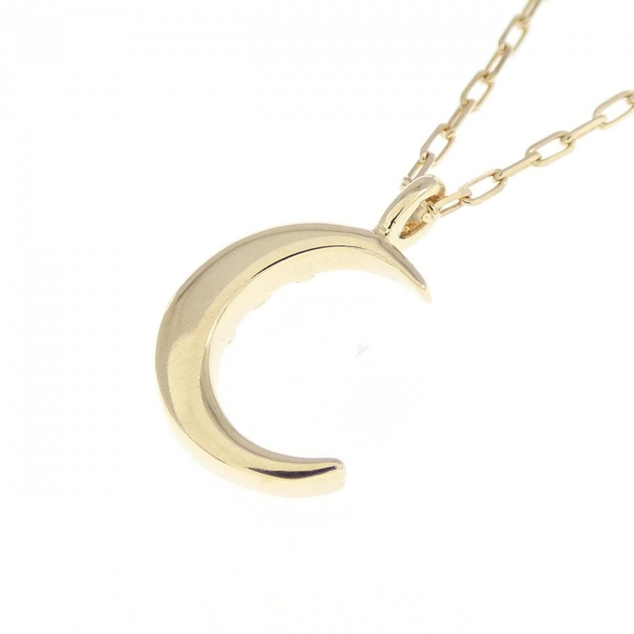 4゜C moon Diamond necklace