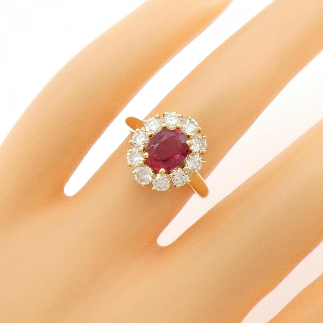 カルティエ ルビー リング