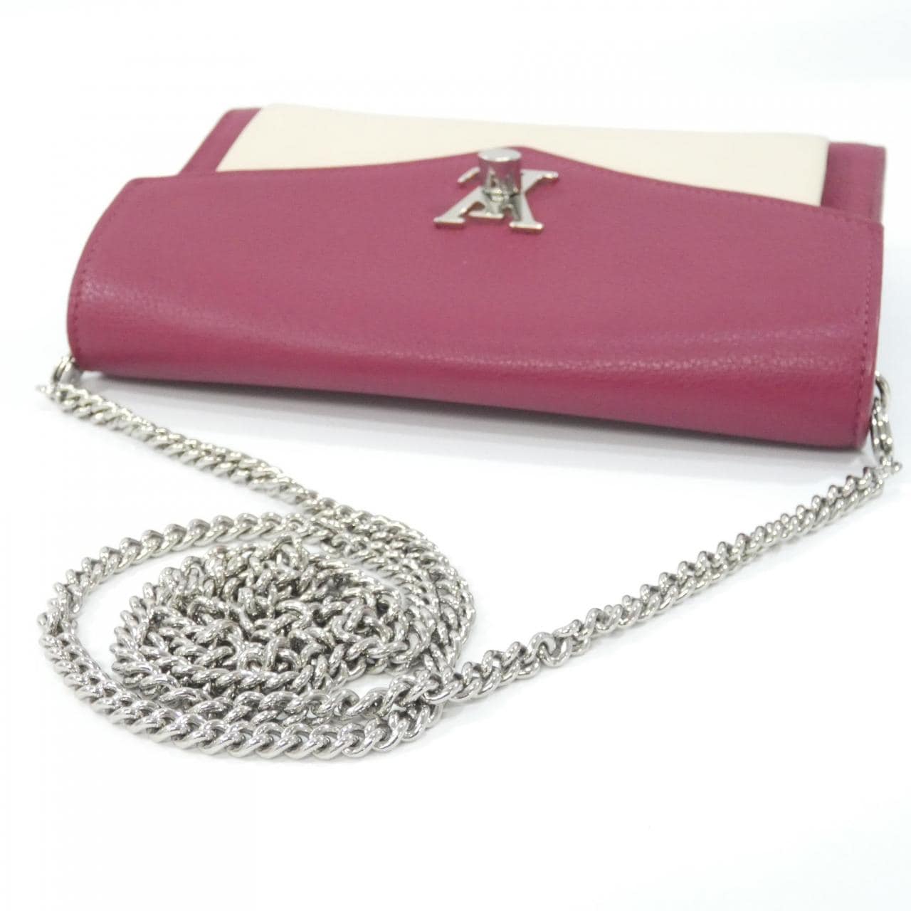 ルイヴィトン ポシェット ロックミー チェーン M63470 ショルダーバッグ