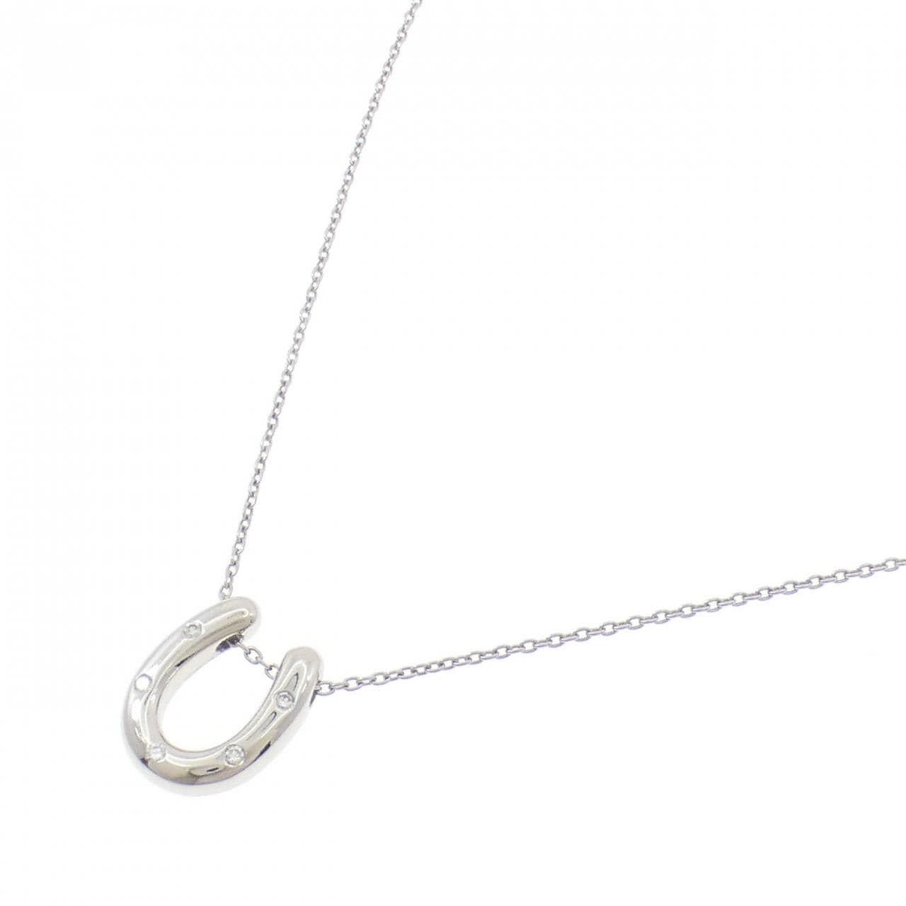 PT900/PT850 马蹄形钻石项链 0.02克拉