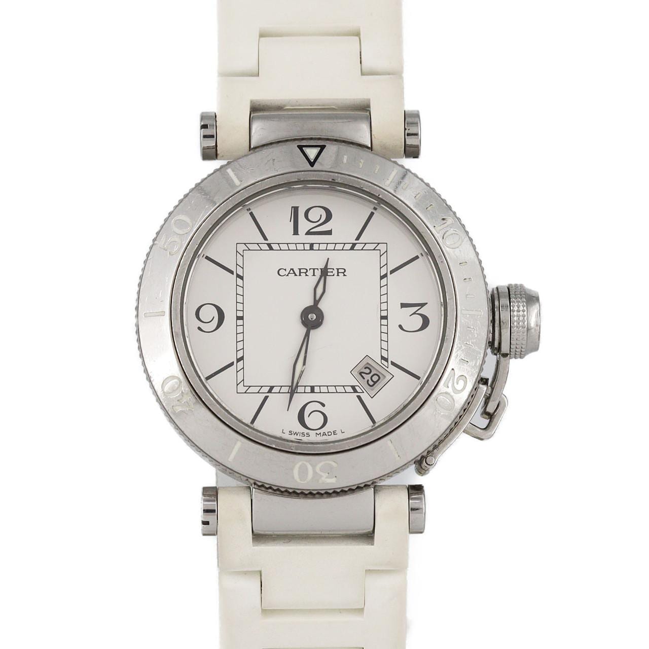 【ノーメンテナンス還元価格】カルティエ パシャシータイマーレディSM W3140002 SS クォーツ