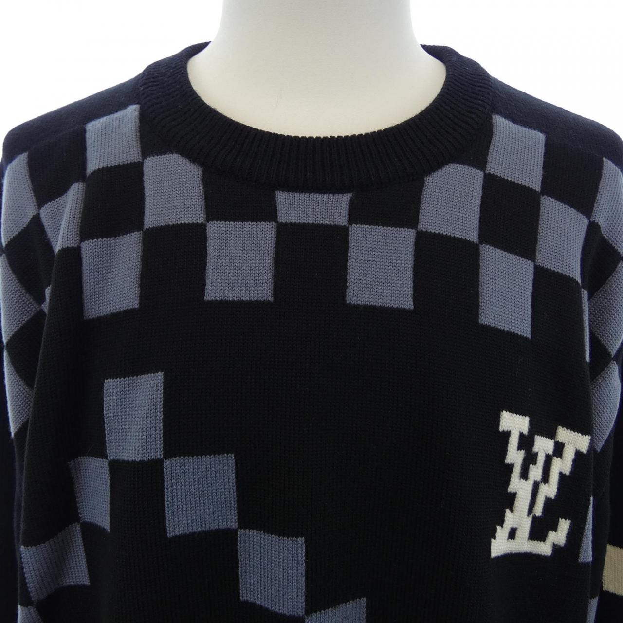 ルイヴィトン LOUIS VUITTON LVフェアアイルマクロクルーネック HON20WZLL ニット