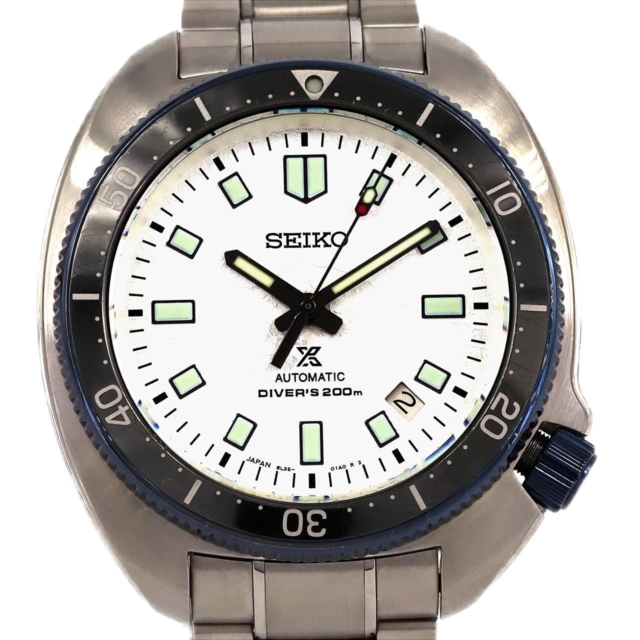 SEIKO Prospex 1970 机械潜水表，Naoki Uemura Ltd. 8L35-01W0/SBDX057，不锈钢自动上弦