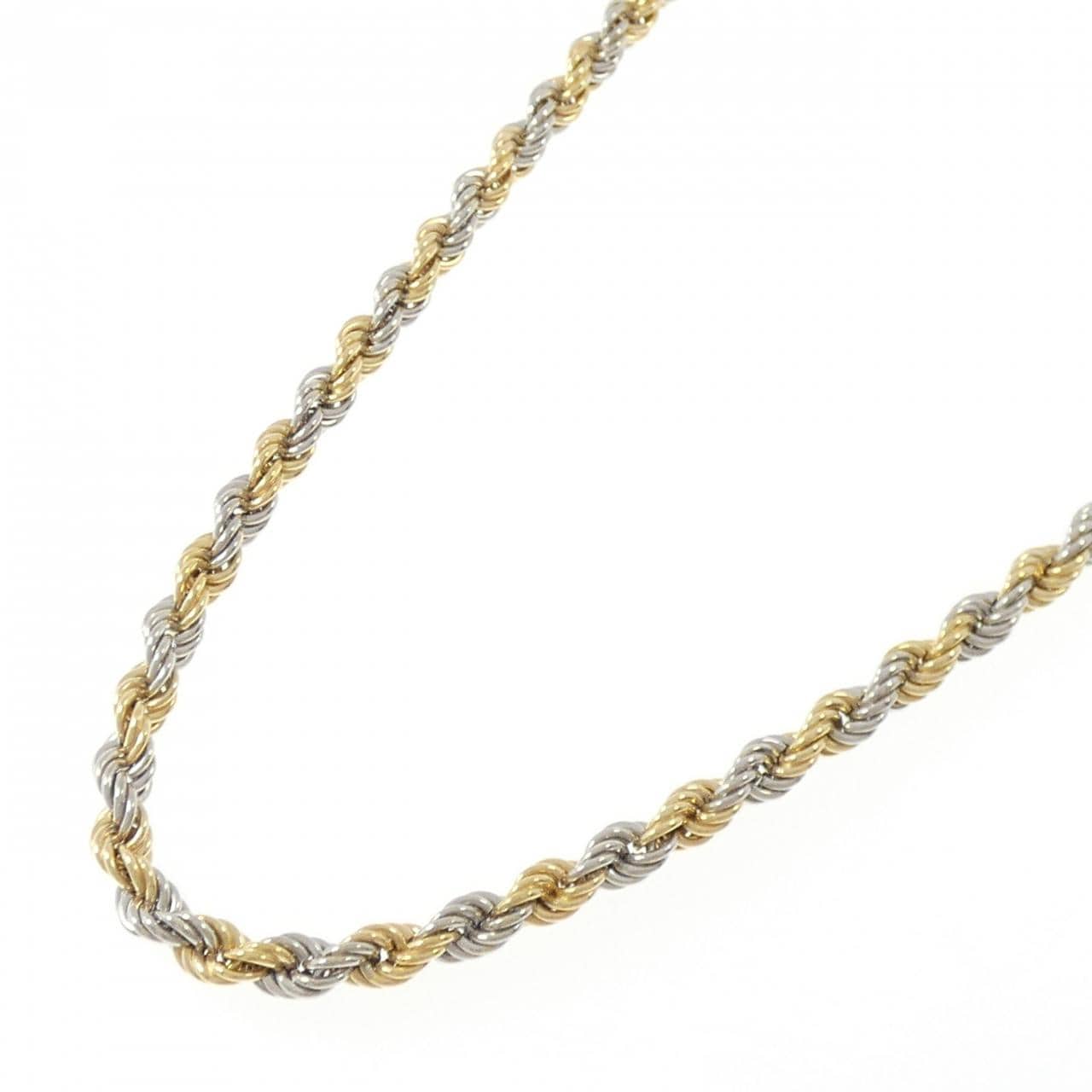 K18YG/PT850 Necklace