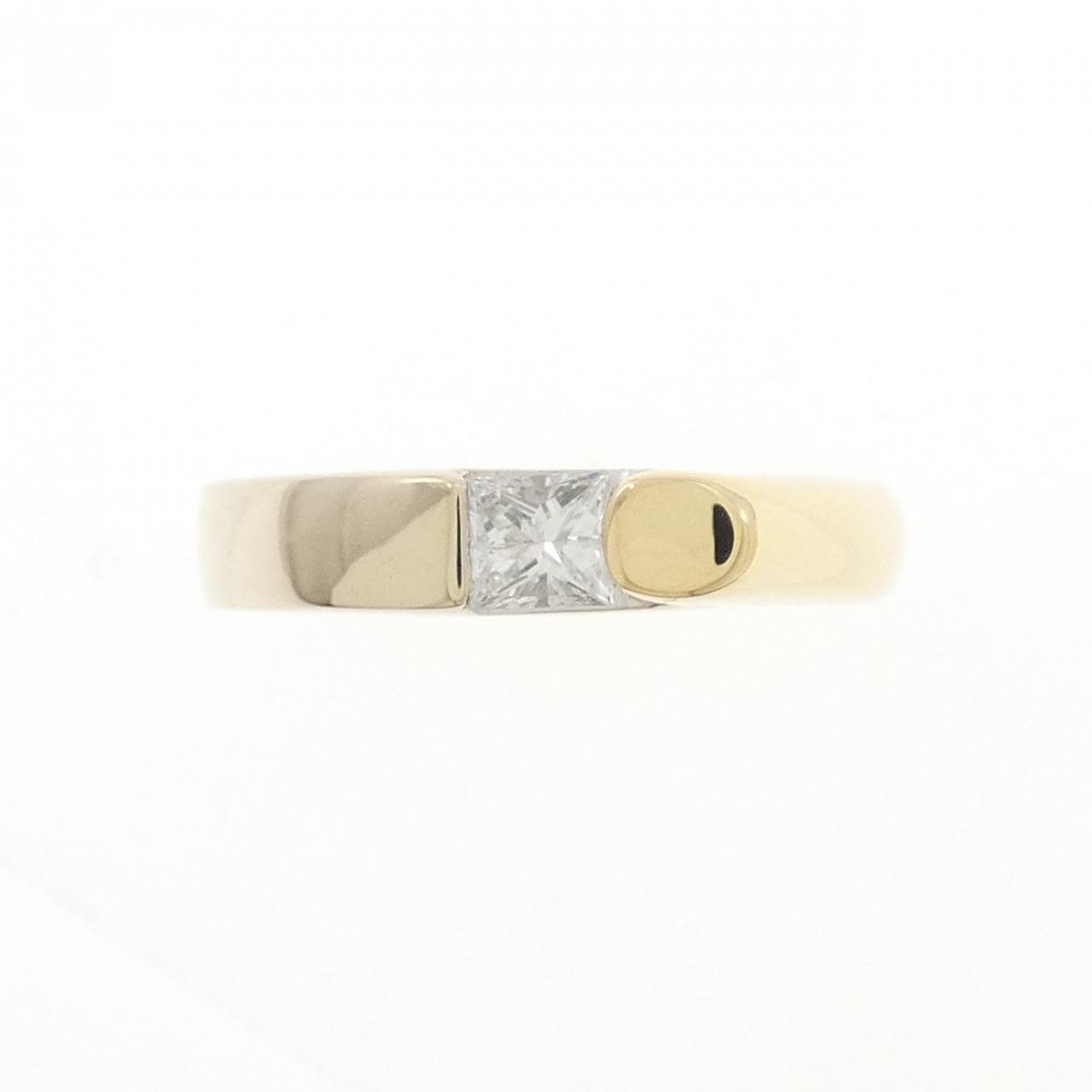 K18YG/K18WG ダイヤモンド リング 0.25CT