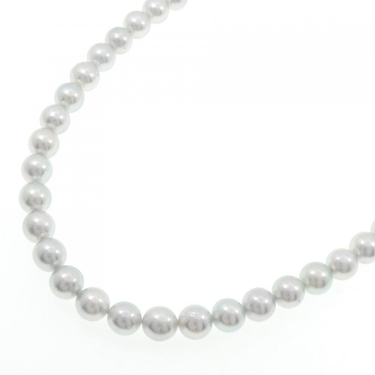 シルバー アコヤパール ネックレス 8.5-9mm