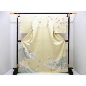 訪問着　友禅金彩加工　ボカシ染