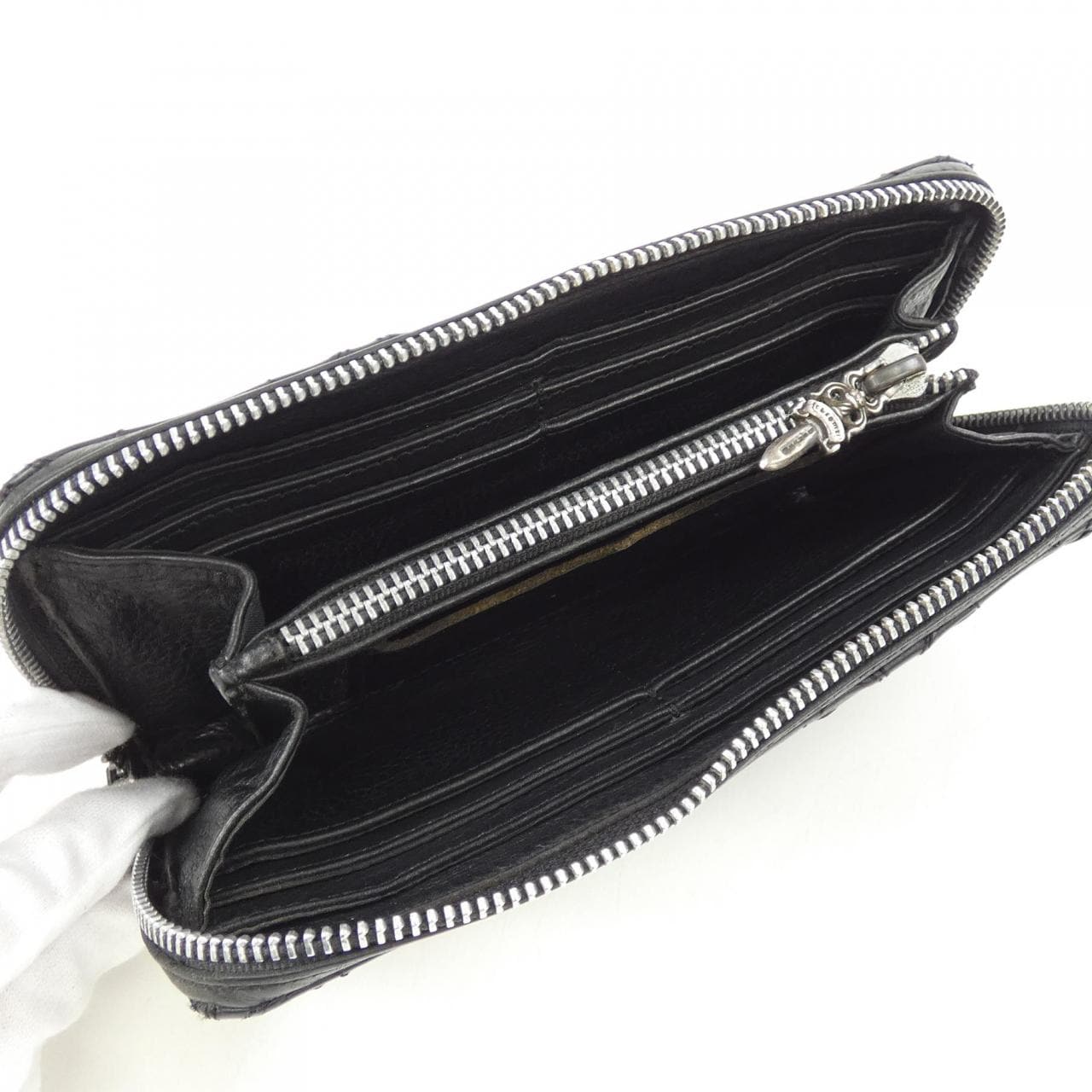 クロムハーツ CHROME HEARTS REC F ZIP CEME QWLT　レックセメタリーキルティング 2246 304 0620 0900 WALLET