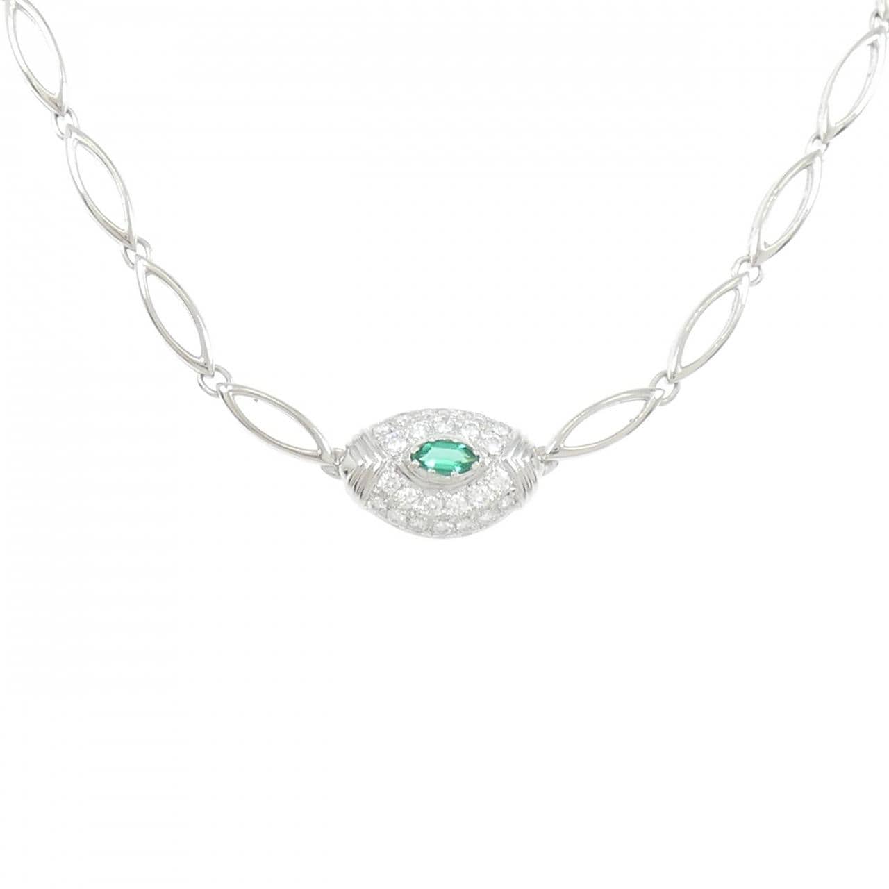 ポーラ エメラルド ネックレス 0.15CT