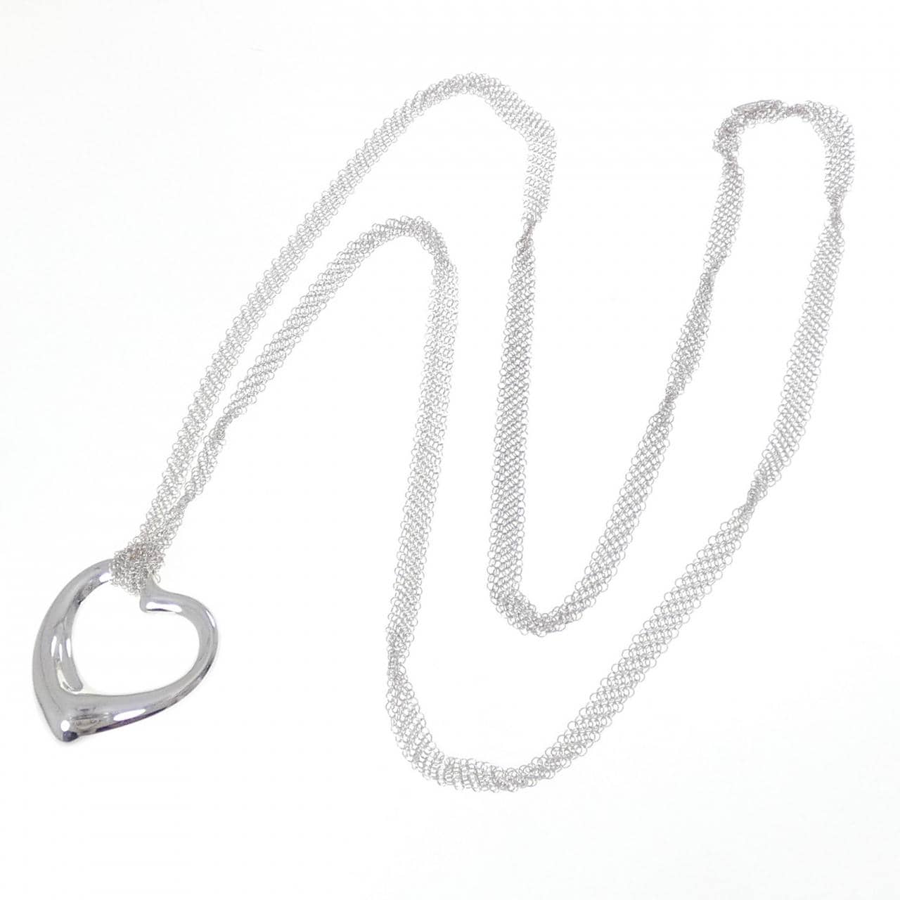 ティファニー オープンハート ネックレス