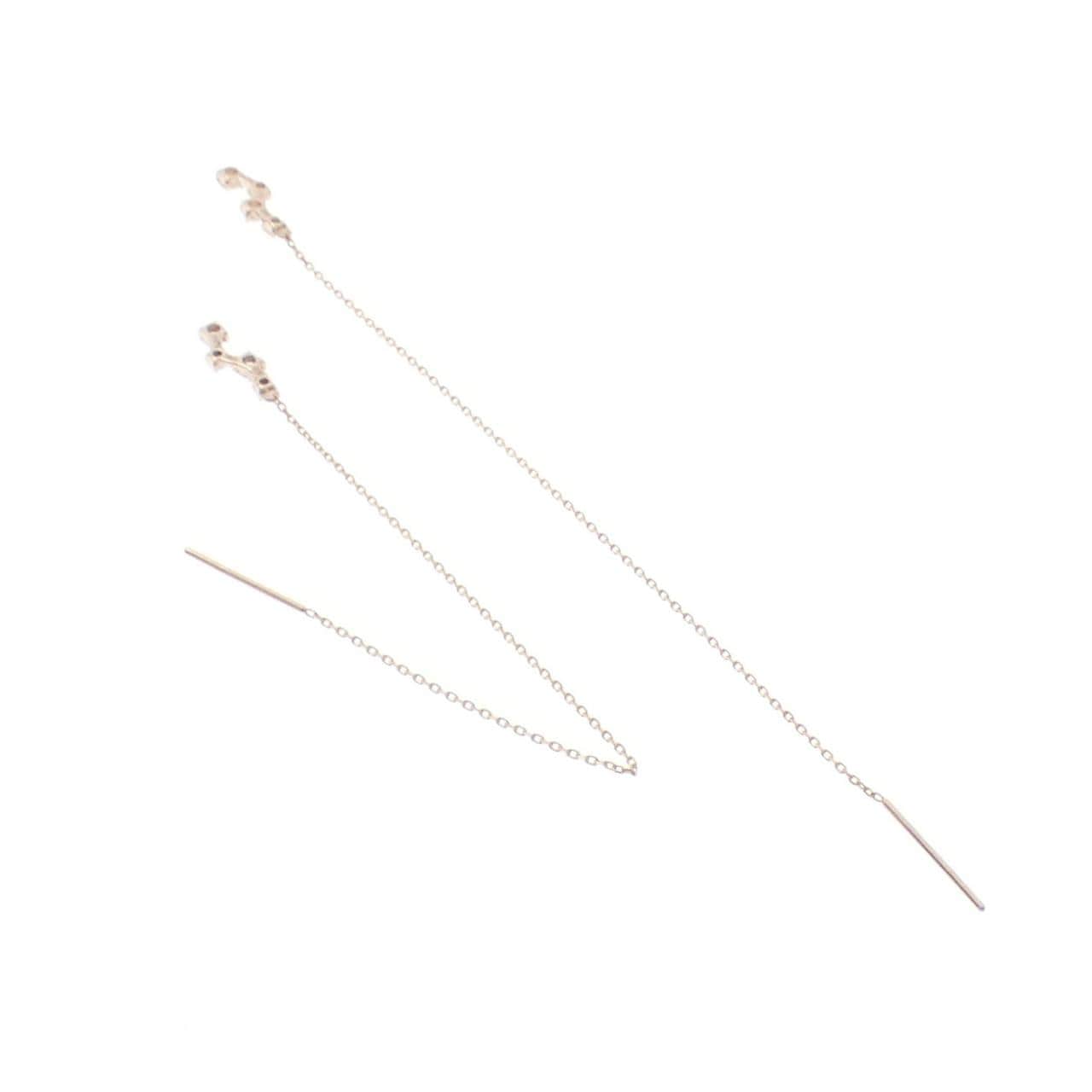 エテ ダイヤモンド ピアス 0.08CT