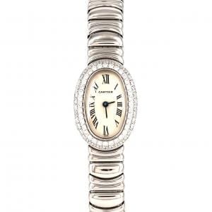 カルティエ ミニベニュワール WG/2D WB5095L2 WG クォーツ