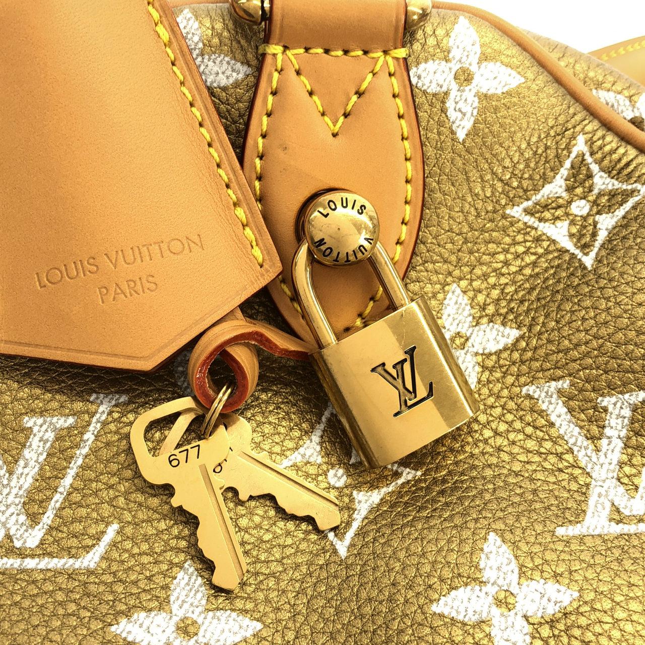 ルイヴィトン モノグラム レザー スピーディ バンドリエール 30cm M15283 ボストンバッグ