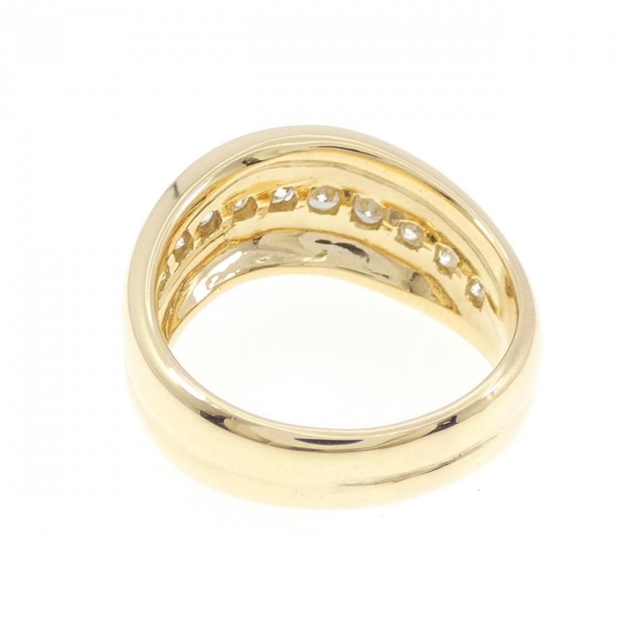 750YG ダイヤモンド リング 0.59CT