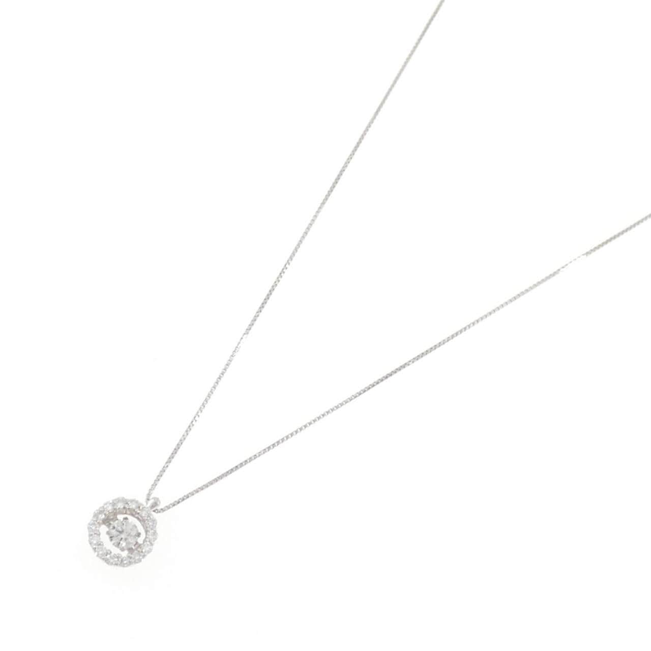 PT900/PT850 ダイヤモンド ネックレス 0.163CT