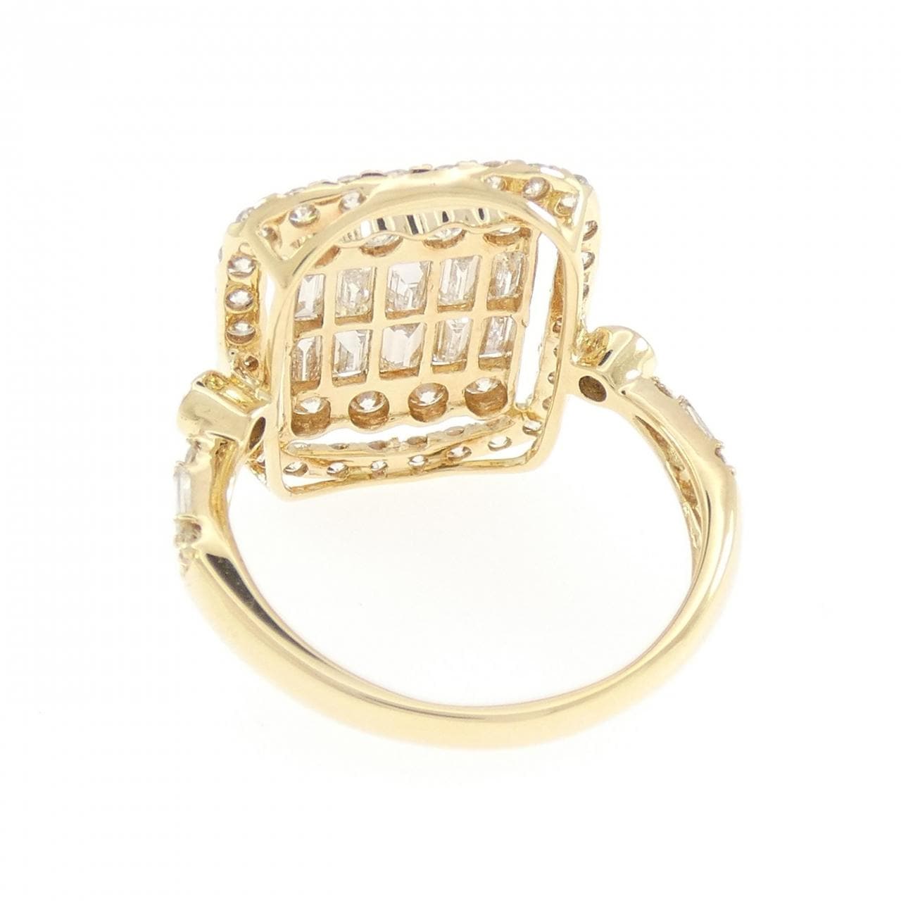 K18YG ダイヤモンド リング 2.00CT