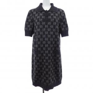 グッチ GUCCI ラメGGジャカード ポロドレス 678437 XKB54 ワンピース
