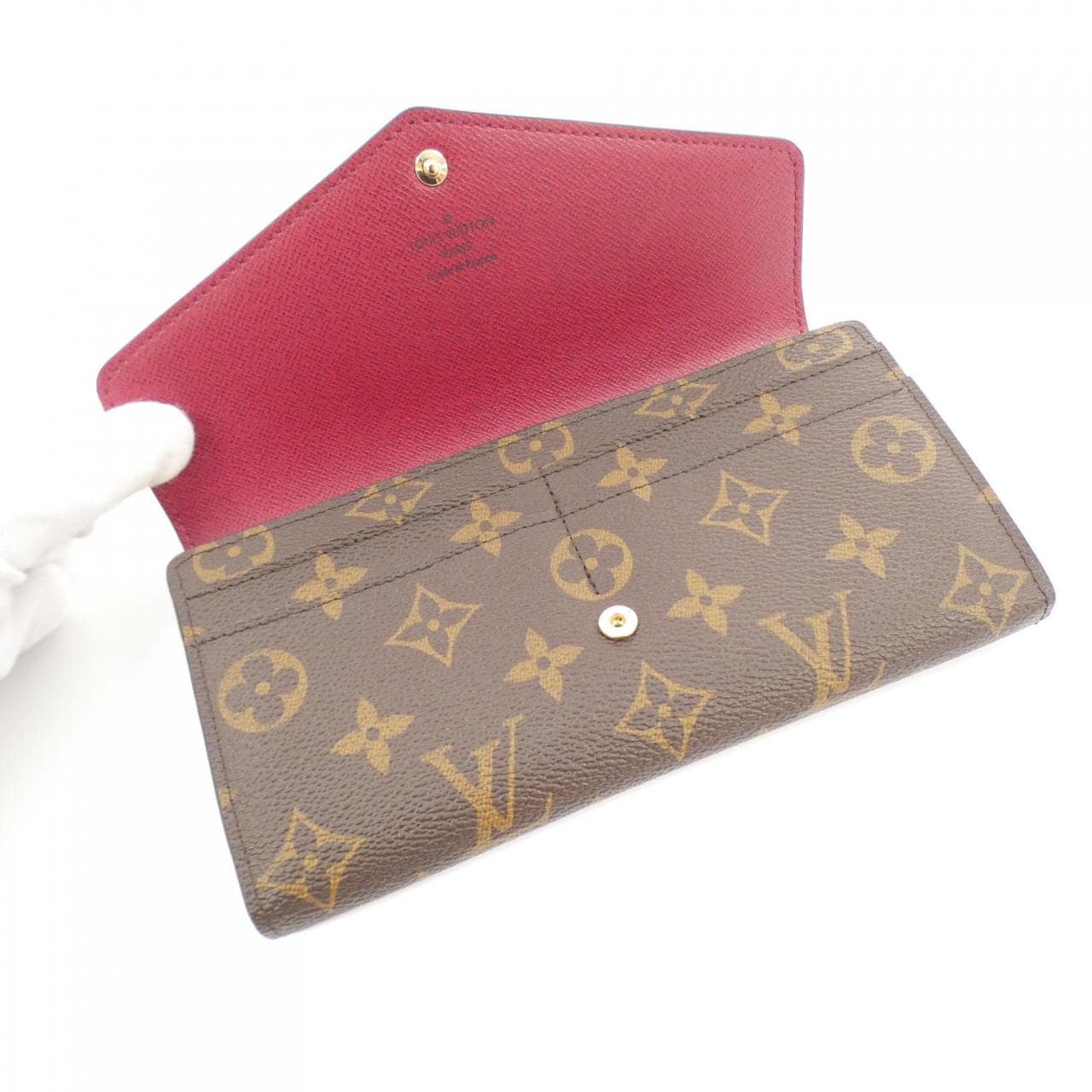 LOUIS VUITTON Monogram Portefeuille Sarah M62234 Wallet