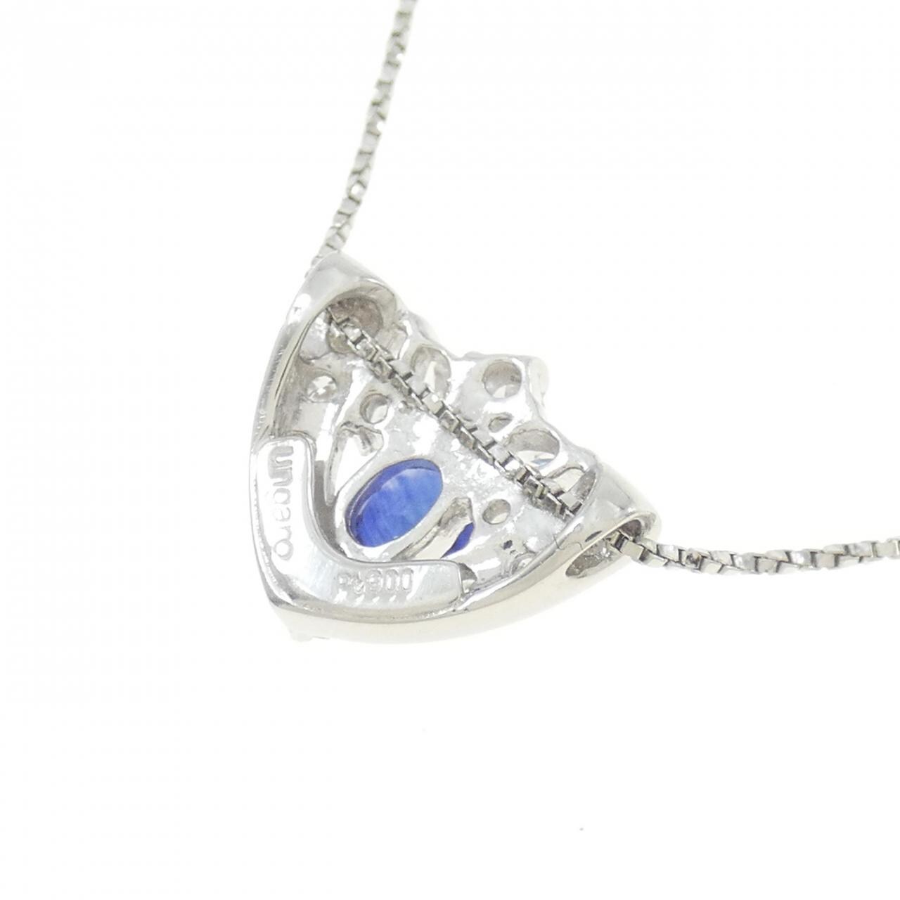 PT サファイヤ ネックレス 0.41CT