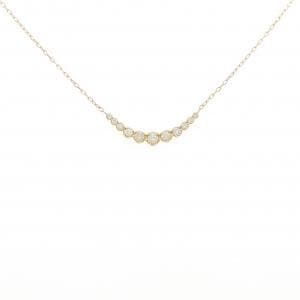 K18YG ダイヤモンド ネックレス 0.30CT