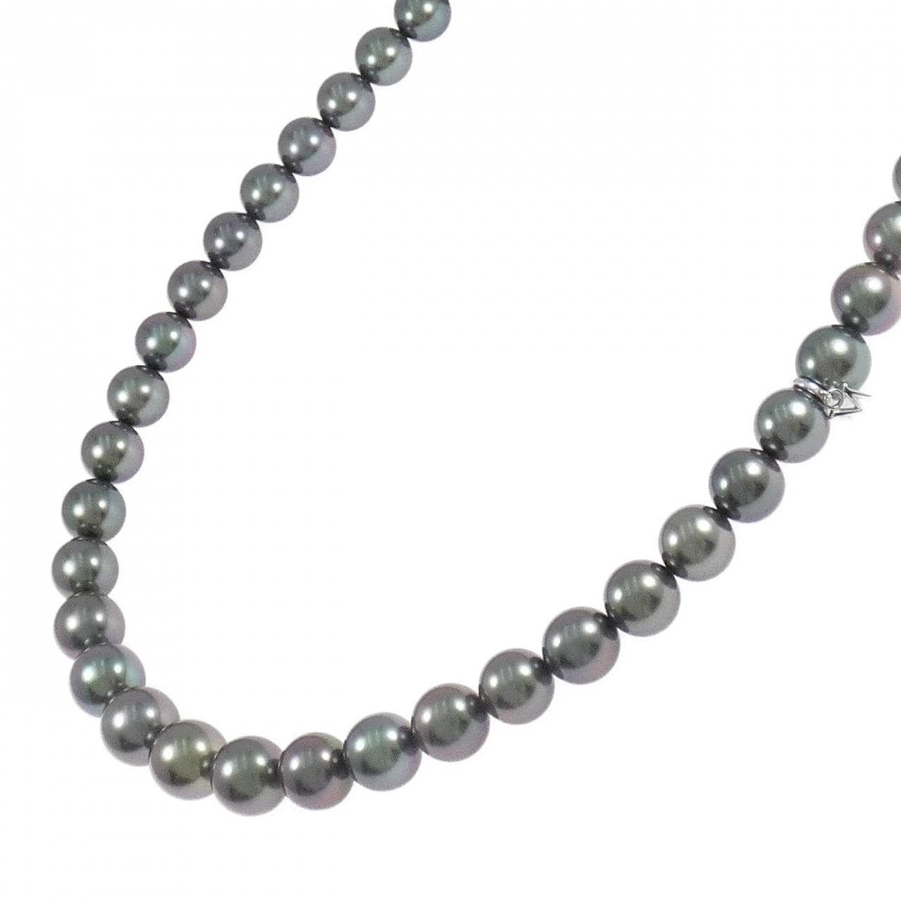 ミキモト 黒蝶パール ネックレス 8-11mm