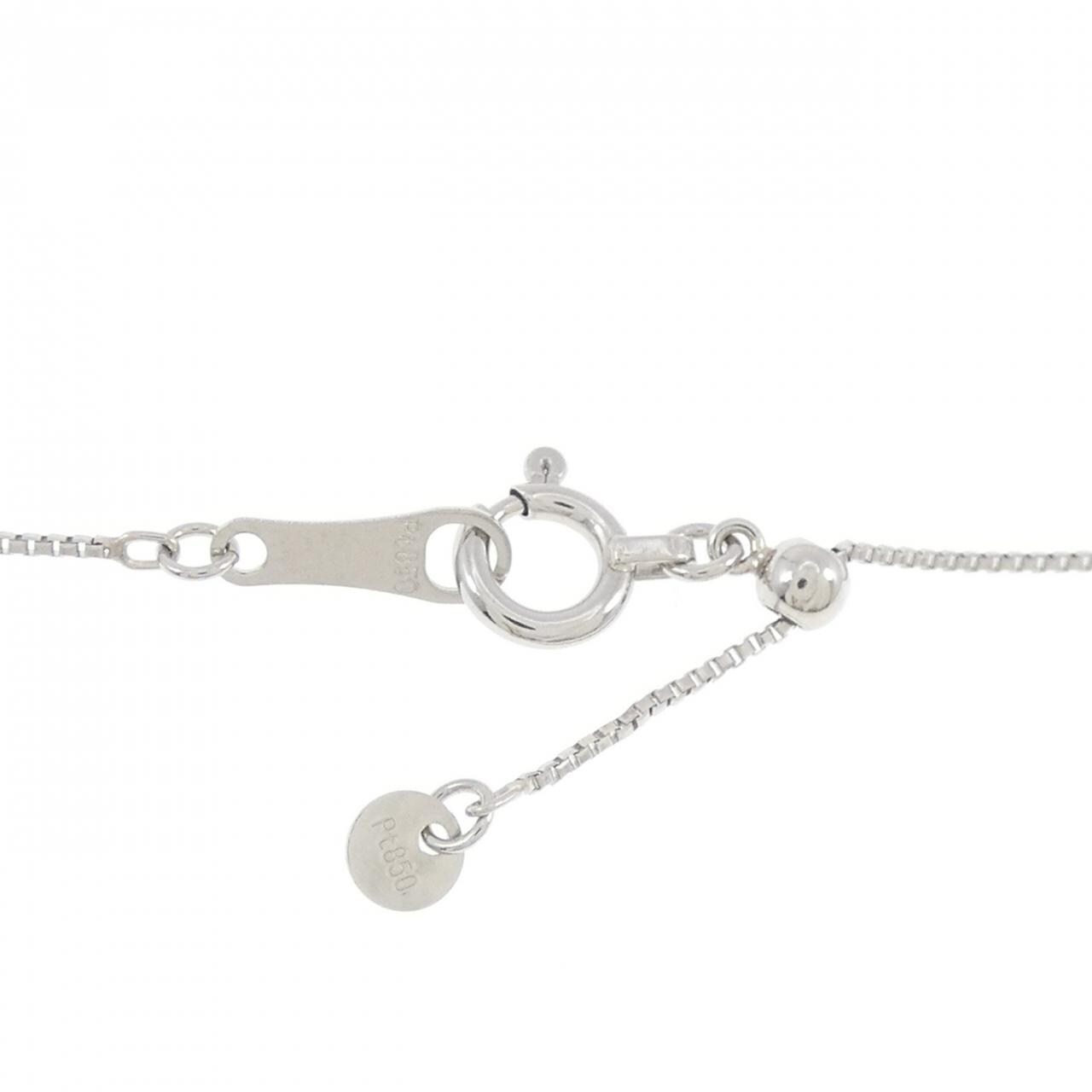 【新品】PT900/PT850 ダイヤモンド ネックレス 0.25CT