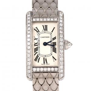 Cartier Tank American SM WG/D WB710009 WG Quartz