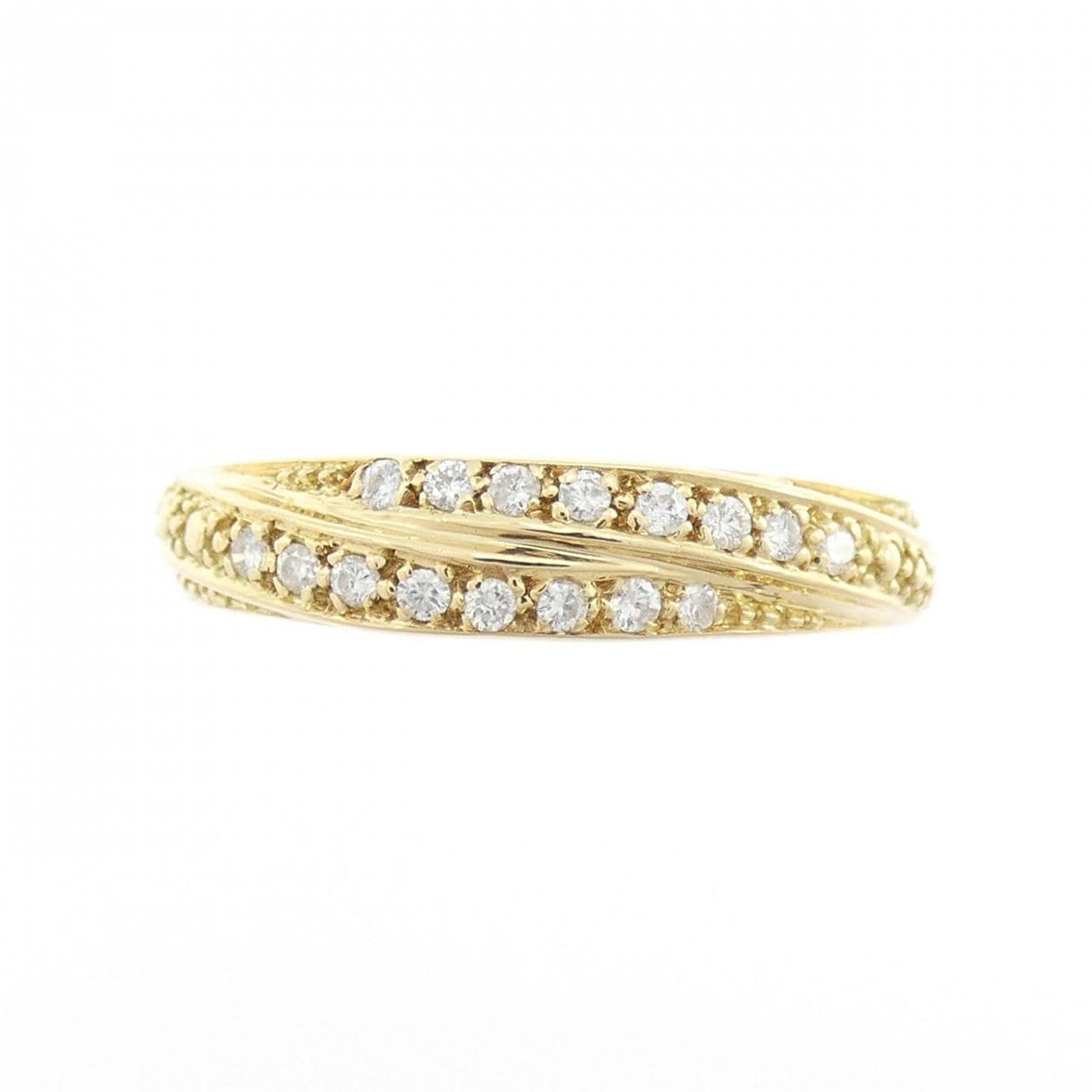 K18YG ダイヤモンド リング 0.10CT