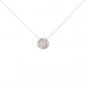 K18WG/K18YG ダイヤモンド ネックレス 0.20CT
