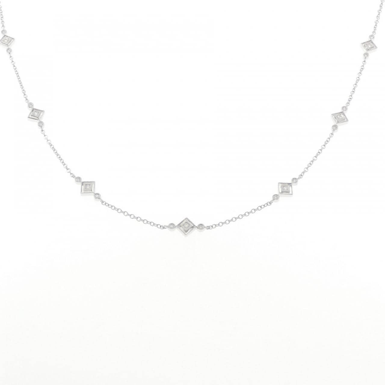 クイーン ダイヤモンド ネックレス 0.72CT