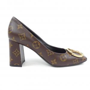 ルイヴィトン LOUIS VUITTON LVサークル マドレーヌライン パンプス