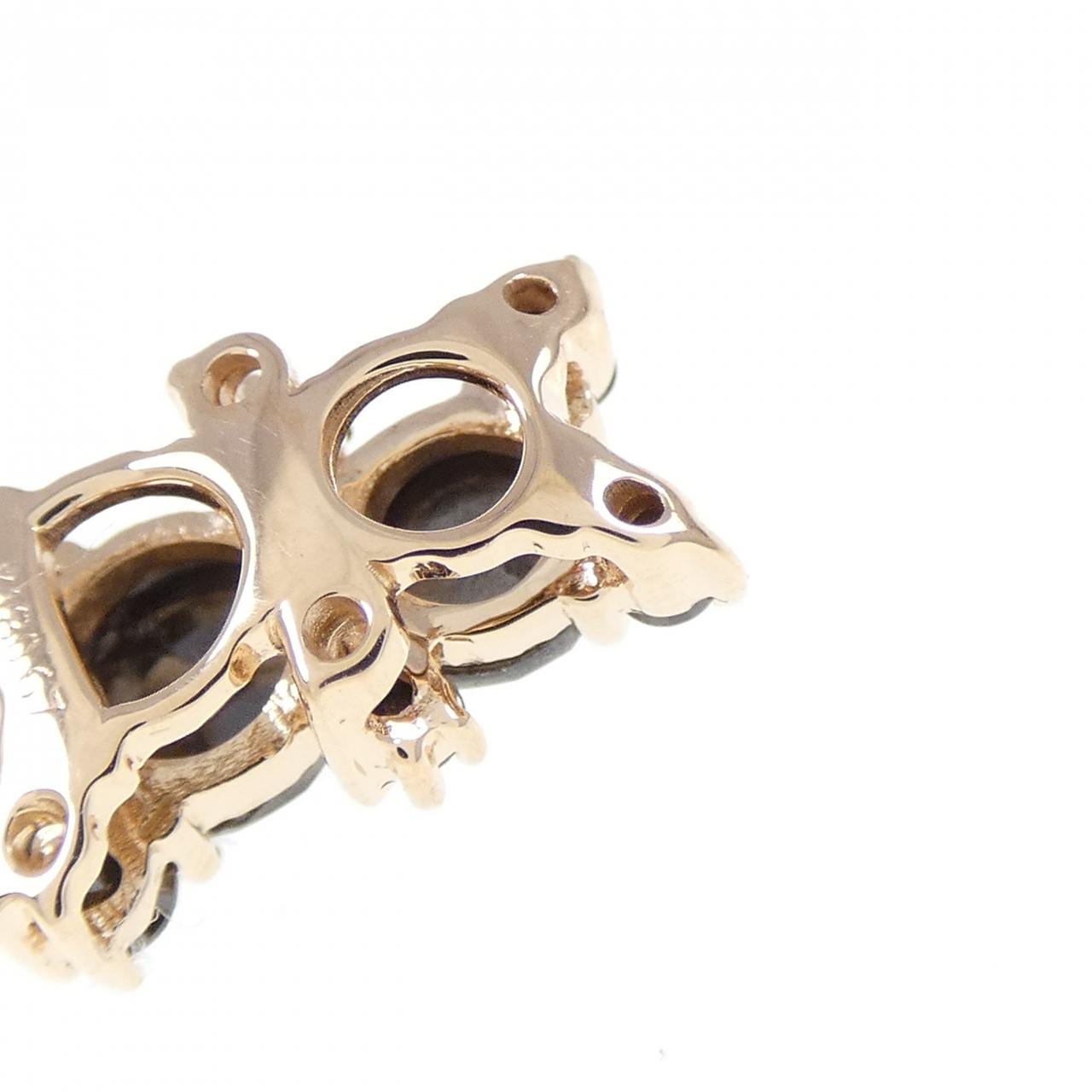 K18PG ベア ダイヤモンド ペンダント 0.67CT