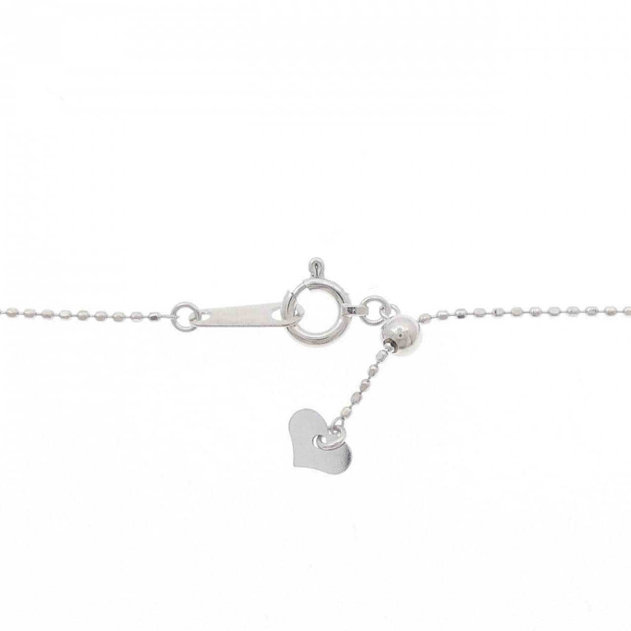 K18WG ダイヤモンド ネックレス 0.50CT