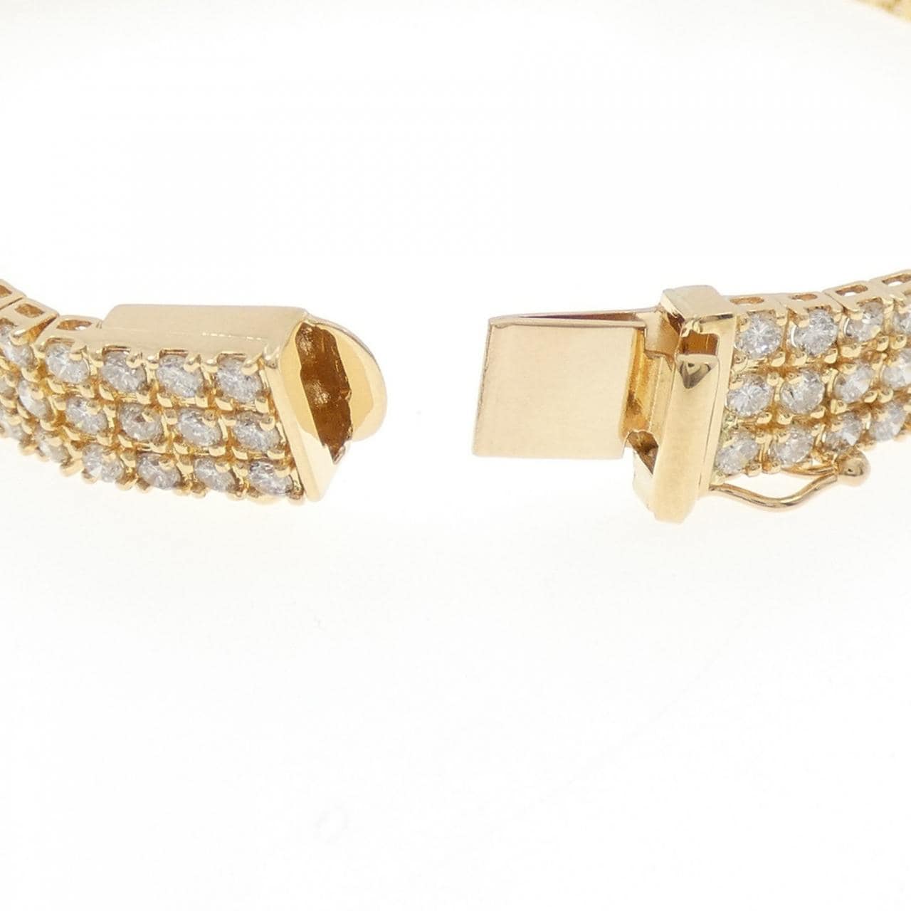 K18YG ダイヤモンド ブレスレット 6.00CT
